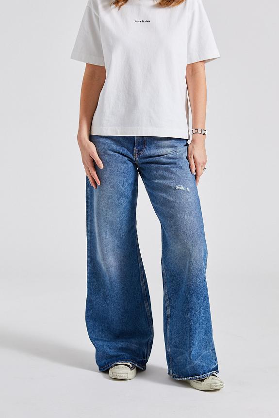 Acne Studios 2022 Vintage Mid Blue Wide leg jeans
